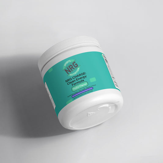 NRG CHARGE: Clean Energy Formula – Yuzu Flavor-NRG Sports Nutrition-NRG Sports Nutrition