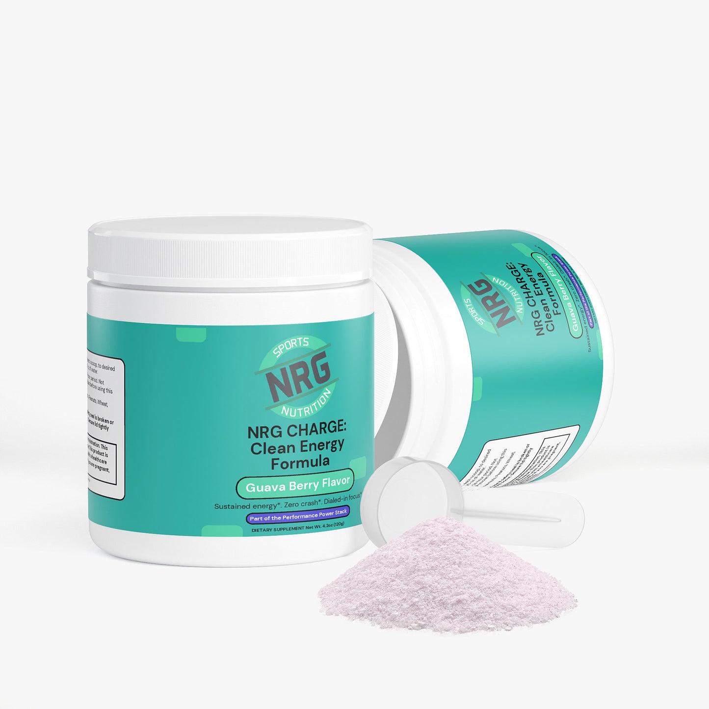 NRG CHARGE: Clean Energy Formula – Guava Berry Flavor-NRG Sports Nutrition-NRG Sports Nutrition