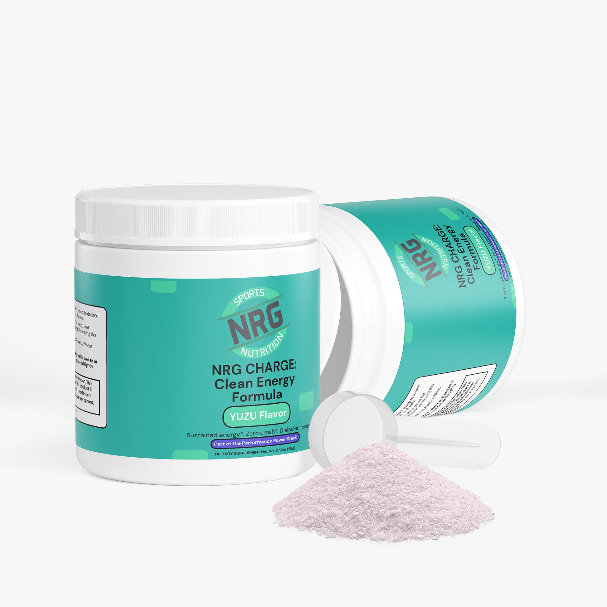 NRG CHARGE: Clean Energy Formula – Yuzu Flavor-NRG Sports Nutrition-NRG Sports Nutrition