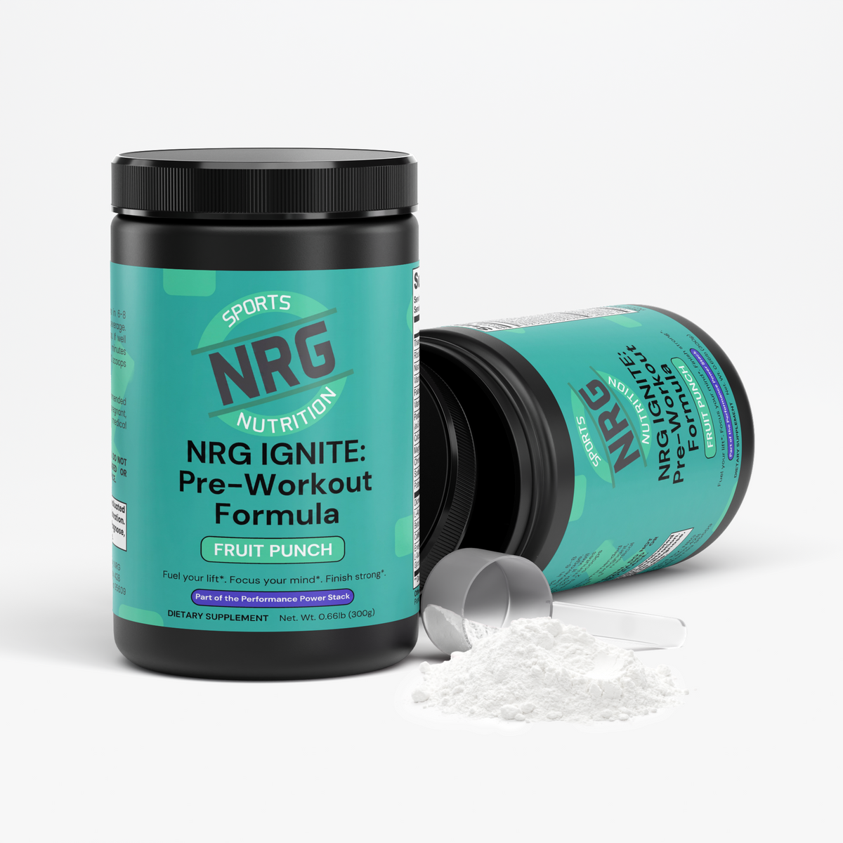 NRG IGNITE — Clean Energy Pre-Workout (Fruit Punch)-NRG Sports Nutrition-NRG Sports Nutrition