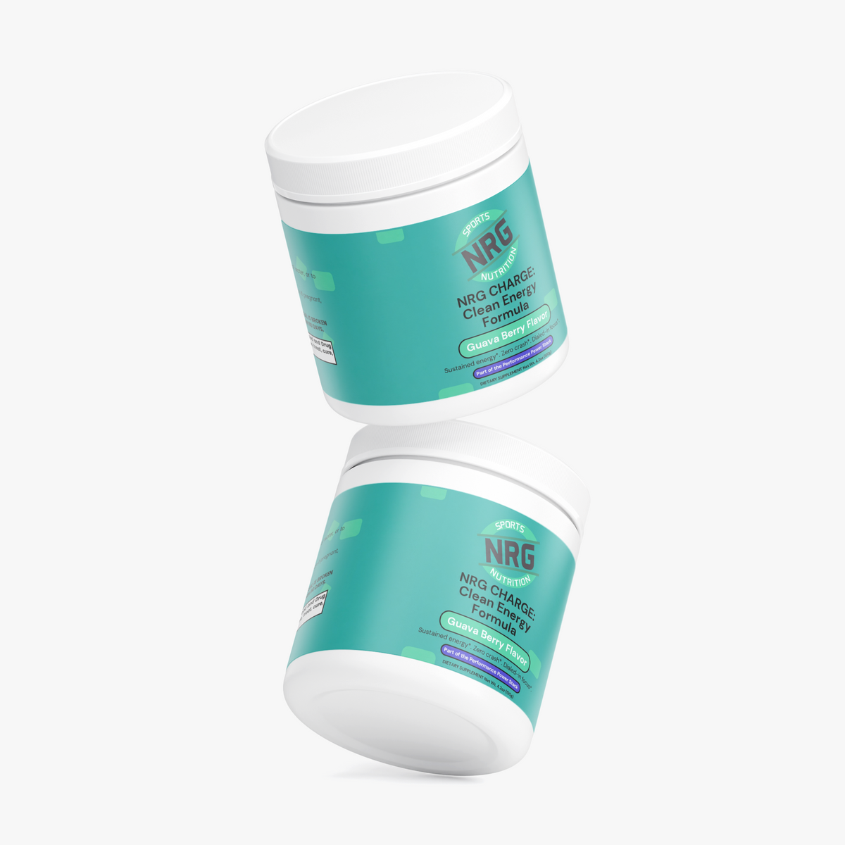 NRG CHARGE: Clean Energy Formula – Guava Berry Flavor-NRG Sports Nutrition-NRG Sports Nutrition