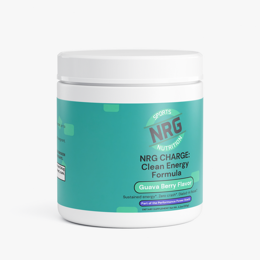 NRG CHARGE: Clean Energy Formula – Guava Berry Flavor-NRG Sports Nutrition-NRG Sports Nutrition
