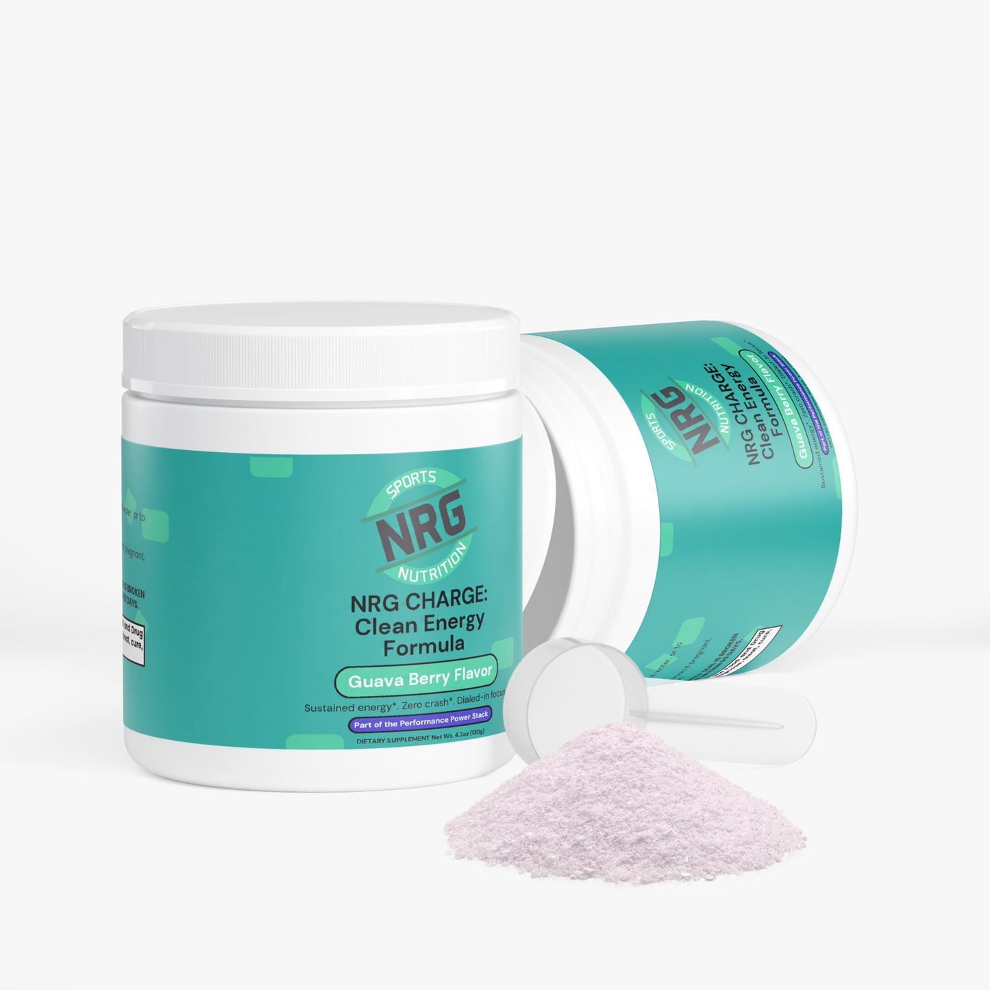 NRG CHARGE: Clean Energy Formula – Guava Berry Flavor-NRG Sports Nutrition-NRG Sports Nutrition