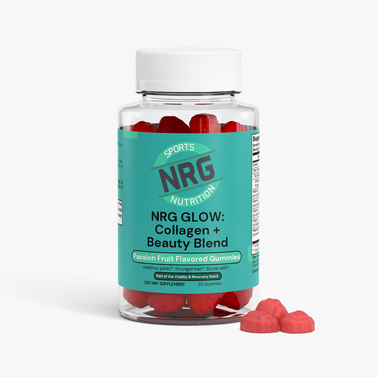 NRG GLOW: Collagen + Beauty Blend (Adult)-NRG Sports Nutrition-NRG Sports Nutrition