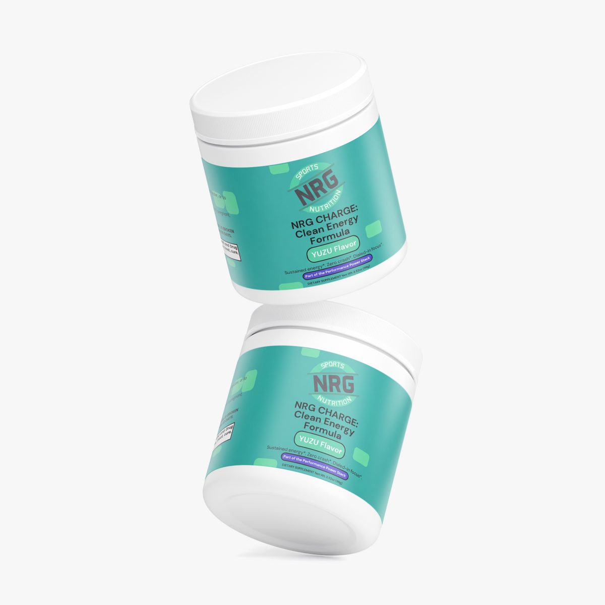 NRG CHARGE: Clean Energy Formula – Yuzu Flavor-NRG Sports Nutrition-NRG Sports Nutrition