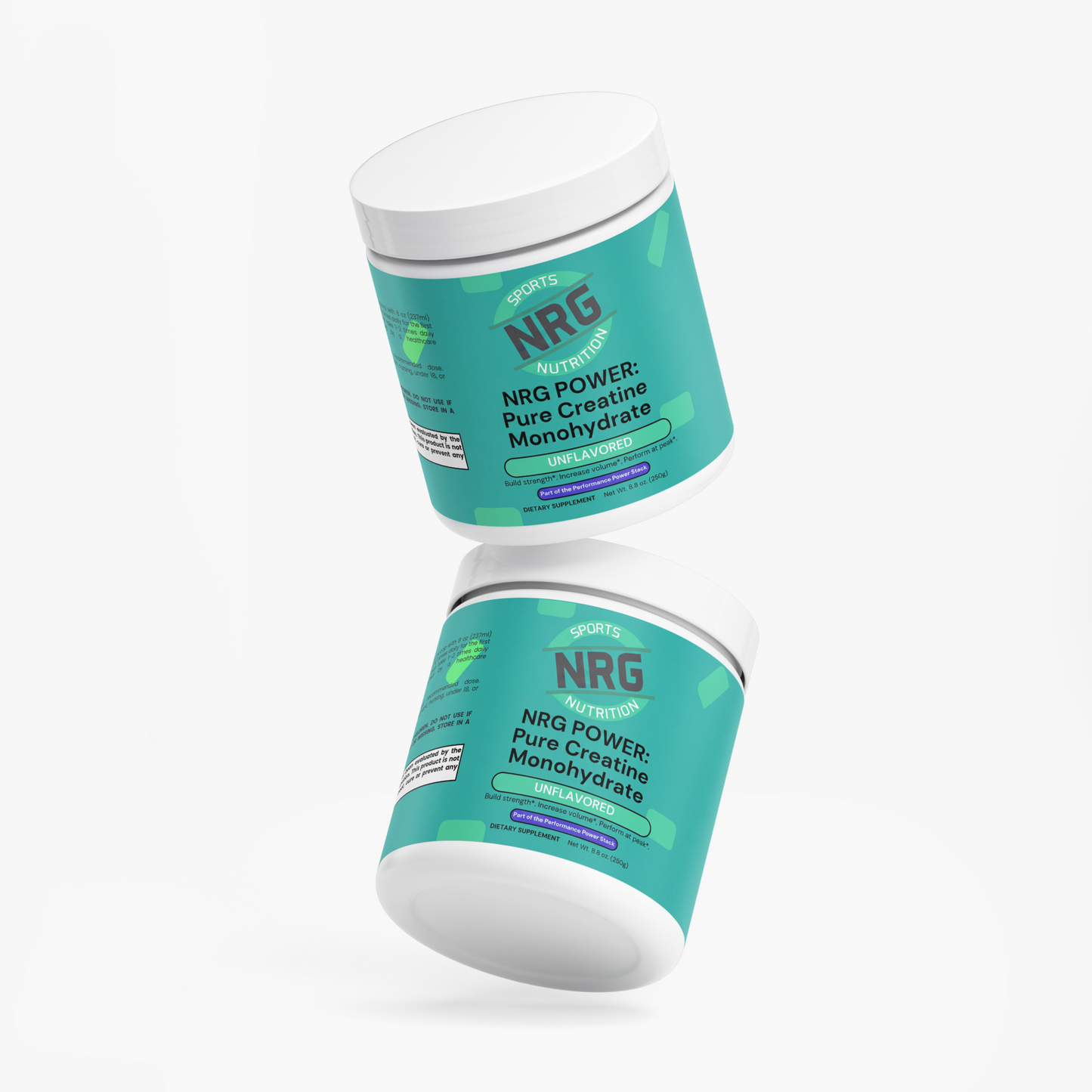 NRG POWER: Pure Creatine Monohydrate - Unflavored-NRG Sports Nutrition-NRG Sports Nutrition