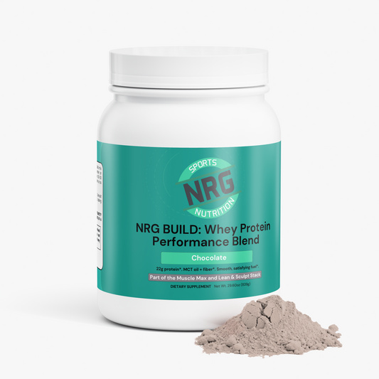 NRG BUILD: Whey Protein Performance Blend - Chocolate
